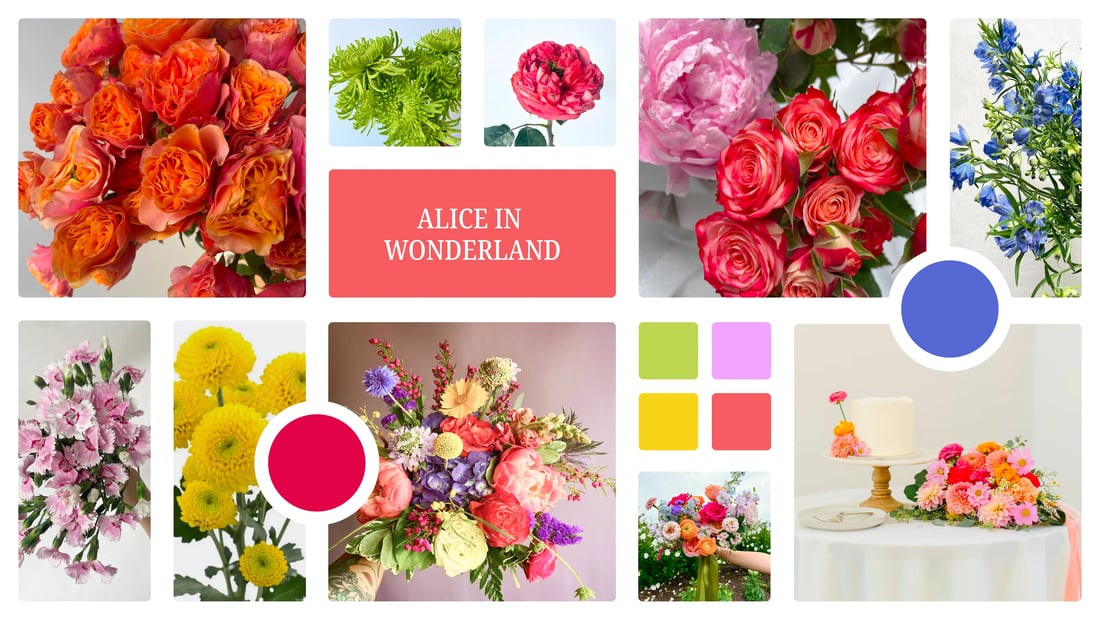 alice in wonderland mood board main